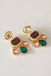 Shop_Bblingg_Multi Color Crystals, Stones Aaana Mini Danglers _Online_at_Aza_Fashions