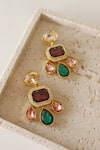 Buy_Bblingg_Multi Color Crystals, Stones Aaana Mini Danglers 