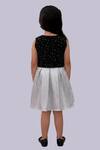 Shop Lil Drama Black Velvet, Jacquard Star Print Top And Skirt Set at Aza Fashions Shop_Lil Drama_Black Velvet, Jacquard Star Print Top And Skirt Set _at_Aza_Fashions