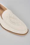 Buy_Rng Safawala_Off White Embroidered Loafers _Online_at_Aza_Fashions