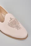 Buy_Rng Safawala_Pink Blush Embroidered Loafers _Online_at_Aza_Fashions