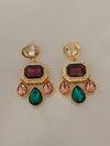 Buy_Bblingg_Multi Color Crystals, Stones Aaana Mini Danglers _at_Aza_Fashions