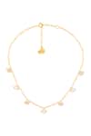 Isharya Gold Plated Lucentia Charm Choker Online at Aza Fashions Isharya_Gold Plated Lucentia Charm Choker _Online_at_Aza_Fashions