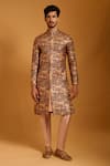 Buy Siddartha Tytler Multi Color Brocade Crystals, Metallic Quilted And Crystallized Sherwani Set at Aza Fashions Buy_Siddartha Tytler_Multi Color Brocade Crystals, Metallic Quilted And Crystallized Sherwani Set _at_Aza_Fashions