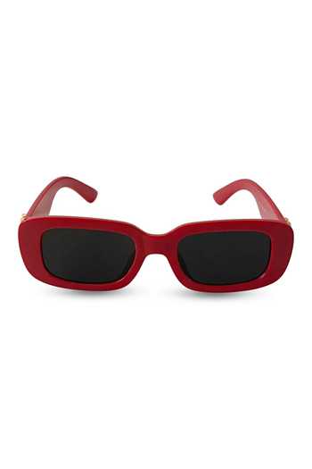 Shop_PRERTO_Red Personalized Cherry Sunglasses _at_Aza_Fashions