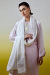 Anantaa By Roohi_Off White Chanderi Silk Embroidery, Sequins, Zari Dupatta _at_Aza_Fashions