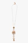 Shop_Outhouse_Rose Gold The Empress Pendant _at_Aza_Fashions