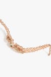 Outhouse_Rose Gold La Leopard Choker _Online_at_Aza_Fashions