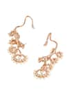 Shop_Outhouse_Rose Gold Pearls, Stones, Crystals Wild Majestic Embellished Veil Ear Cuffs _at_Aza_Fashions