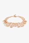 Shop Outhouse Rose Gold Wild Majestic Pearl Choker at Aza Fashions Shop_Outhouse_Rose Gold Wild Majestic Pearl Choker _at_Aza_Fashions