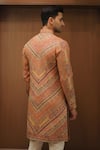 Buy Char Chaand Multi Color Linen, Silk Heritage Chevron Tapestry Kurta Online at Aza Fashions Buy_Char Chaand_Multi Color Linen, Silk Heritage Chevron Tapestry Kurta _Online_at_Aza_Fashions