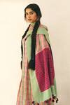 Buy_Swatti Kapoor_Multi Color Aura Handwoven Stole _at_Aza_Fashions