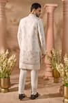 Arihant Rai Sinha_Cream Silk Embroidery Sherwani Jacket Set _Online_at_Aza_Fashions