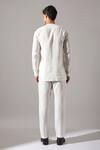 Shop_Son Of A Noble Snob_White Linen Derek Kurta Set _at_Aza_Fashions