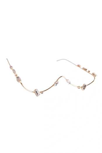 Shop_Vaidaan_Gold Stones Elle Embellished Facelet _at_Aza_Fashions