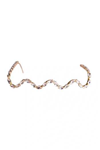 Shop_Vaidaan_Gold Stones Ray Embellished Facelet _at_Aza_Fashions