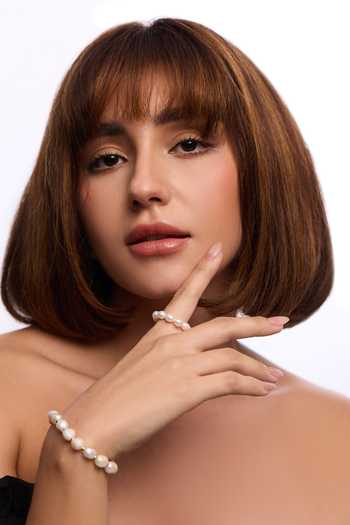 Shop_Anaash_White Pearls Baroque Ring _at_Aza_Fashions