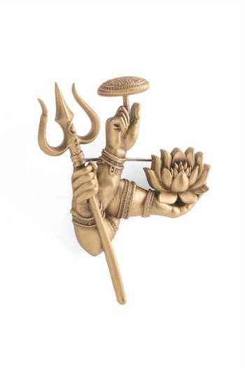 Buy_Cosa Nostraa_Gold Brooches Divine Trinity Power 