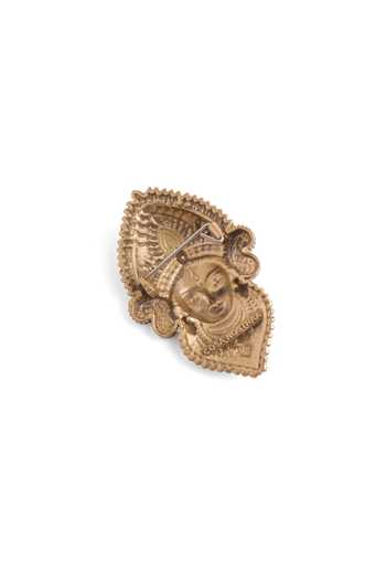 Cosa Nostraa_Gold Royal Goddess Majesty Brooch _Online_at_Aza_Fashions