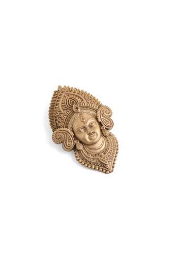 Buy_Cosa Nostraa_Gold Royal Goddess Majesty Brooch _Online_at_Aza_Fashions