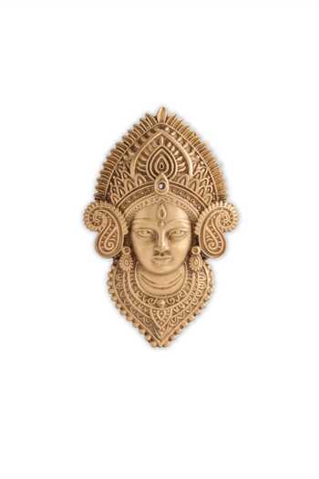 Shop_Cosa Nostraa_Gold Royal Goddess Majesty Brooch _at_Aza_Fashions