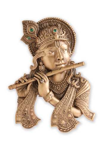 Cosa Nostraa_Gold Stones Royal Muralidhar Heritage Brooch _Online_at_Aza_Fashions