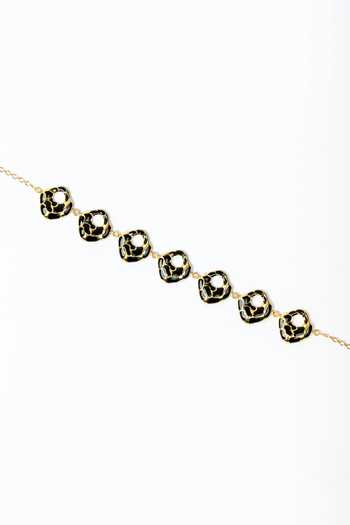 Shop_Bauble Bazaar_Black Fierce Eyes Choker Necklace _at_Aza_Fashions