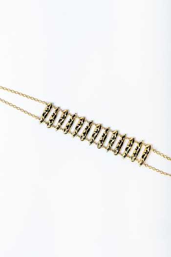 Bauble Bazaar_Black Wilderness Choker _Online_at_Aza_Fashions