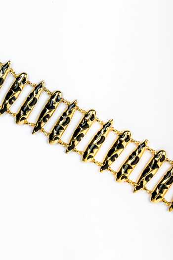 Shop_Bauble Bazaar_Black Wilderness Choker _at_Aza_Fashions