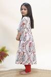 Kalp_White Cotton Ruby Vines Printed Anarkali And Pant Set _at_Aza_Fashions