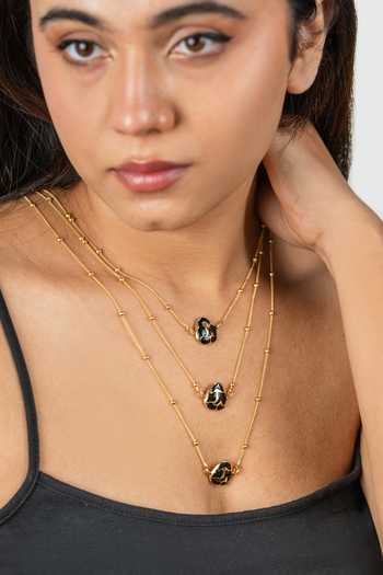 Shop_Bauble Bazaar_Black Twilight Hunt Layered Necklace _Online