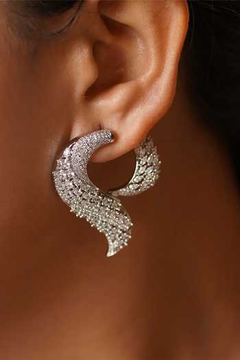 Shop_MRJEWELS_White Stones, Crystals Imitation Diamond Embellished Necklace Set _at_Aza_Fashions