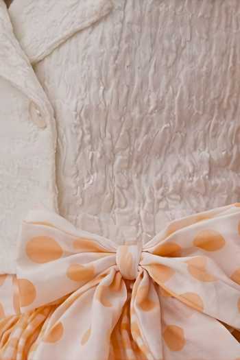 Shop_Lil Drama_White Cotton Checked And Polka Dot Top & Skirt Set _Online_at_Aza_Fashions