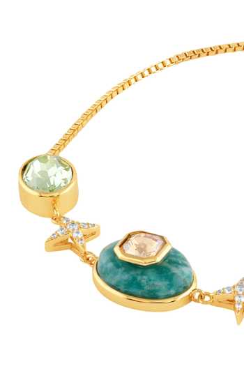 Buy_Isharya_Green Stones, Crystals The High Priestess Bracelet _Online_at_Aza_Fashions