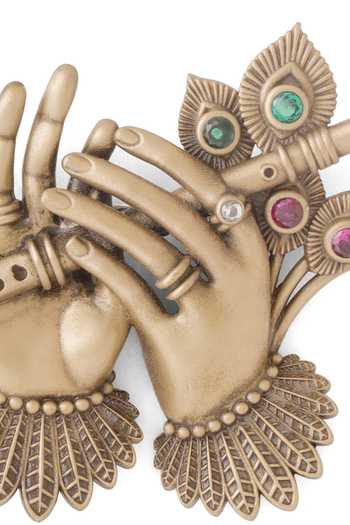 Cosa Nostraa_Gold Brooches Divine Flute _Online
