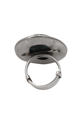 Sangeeta Boochra_Blue Stones Signature Turquoise Statement Ring _Online_at_Aza_Fashions