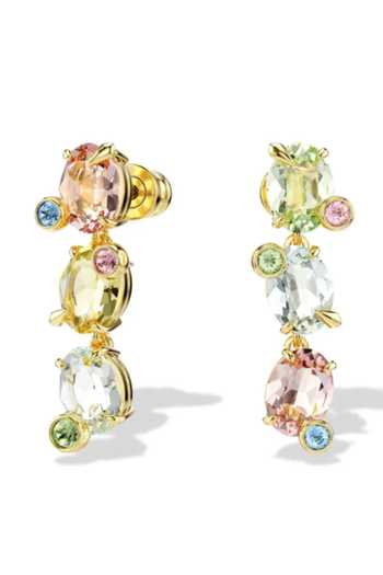 Shop_ESME_Multi Color Crystals Prism Tier Drop Earrings _at_Aza_Fashions