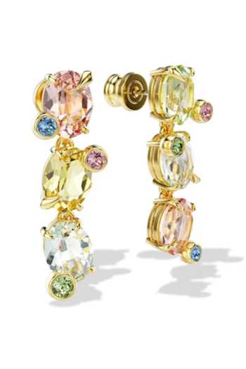 ESME_Multi Color Crystals Prism Tier Drop Earrings _Online_at_Aza_Fashions