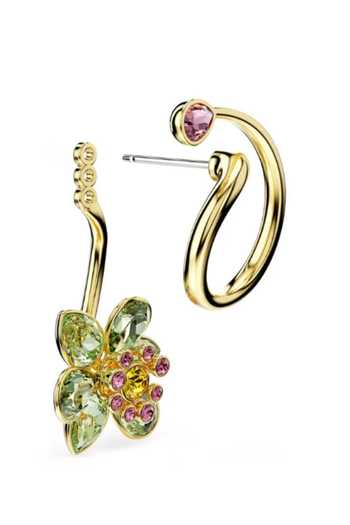 ESME_Multi Color Crystals Irides Drop Earrings _Online_at_Aza_Fashions