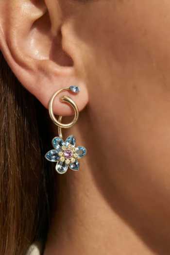 Buy_ESME_Multi Color Crystals Irides Drop Earrings _at_Aza_Fashions
