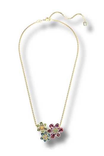 ESME_Multi Color Crystals Garden Light Pendant _Online_at_Aza_Fashions