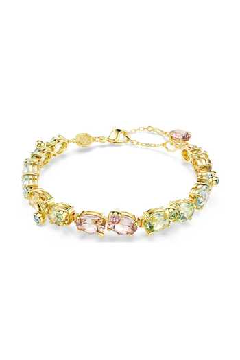 ESME_Multi Color Crystals Lumen Embellished Bracelet _Online_at_Aza_Fashions