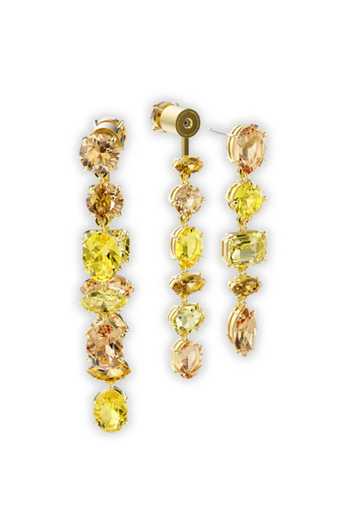 Shop_ESME_Gold Plated Crystals Honey Nova Drops _at_Aza_Fashions