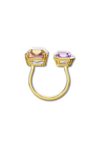 ESME_Gold Plated Crystals Studded Ring _Online_at_Aza_Fashions