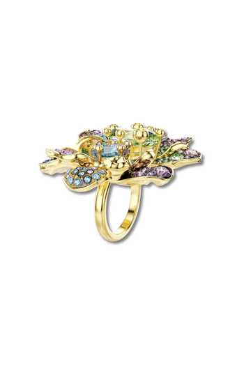Shop_ESME_Multi Color Crystals The Kaliedo Cocktail Ring _at_Aza_Fashions