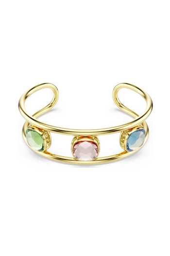 Shop_ESME_Multi Color Crystals Chroma Shift Cuff Bracelet _at_Aza_Fashions