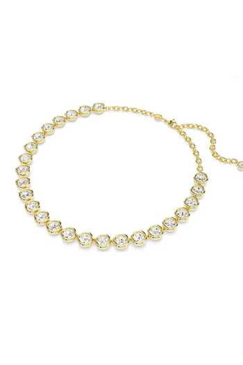 Shop_ESME_White Crystals Solace Tennis Necklace _at_Aza_Fashions