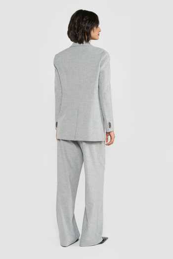 Shop_Perona_Grey Viscose, Polyester, Wool, Polyamide Raya Blend Blazer _at_Aza_Fashions