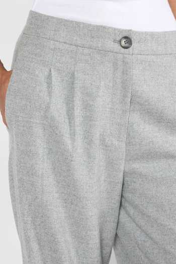 Buy_Perona_Grey Viscose, Polyester, Wool, Polyamide Raya Blend Pant _Online_at_Aza_Fashions