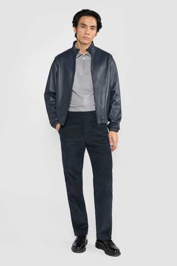 Buy_Perona_Grey Cotton Carson Organic Pant _at_Aza_Fashions